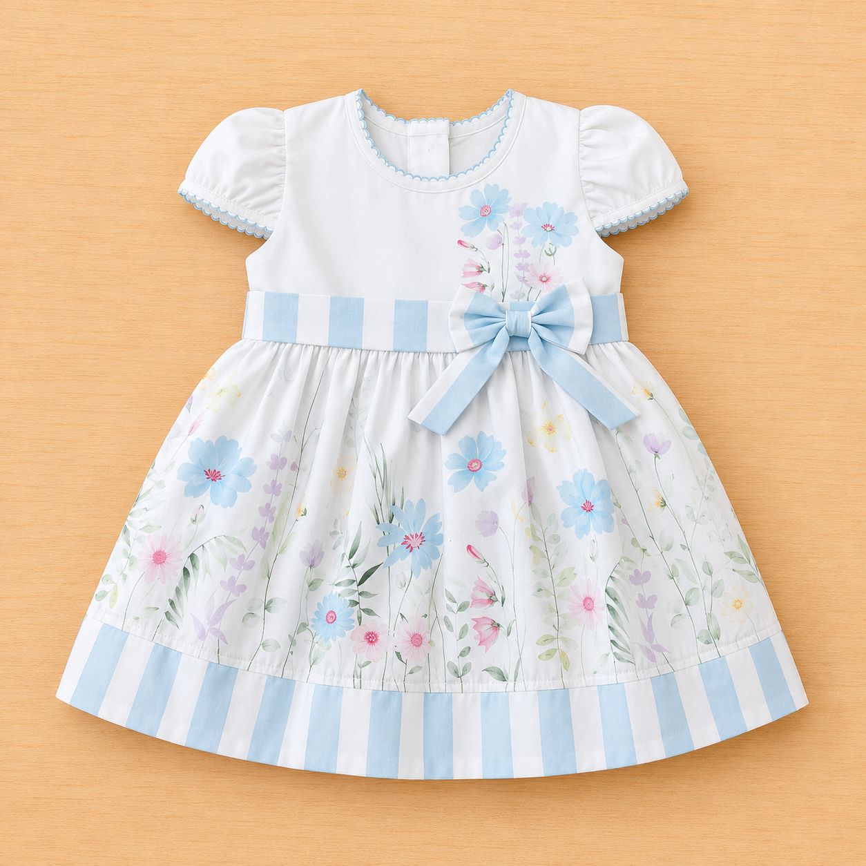 VESTIDO FLOR BABY