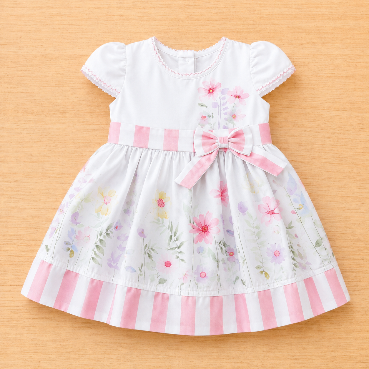 VESTIDO FLOR BABY