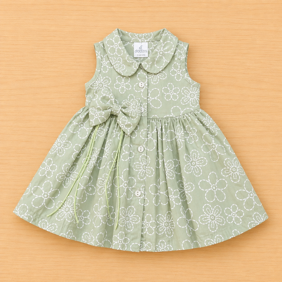 Vestido Baby Green