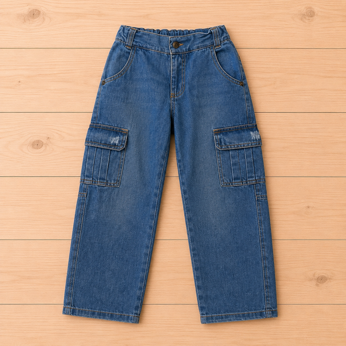 PANTALON JEANS CARGO