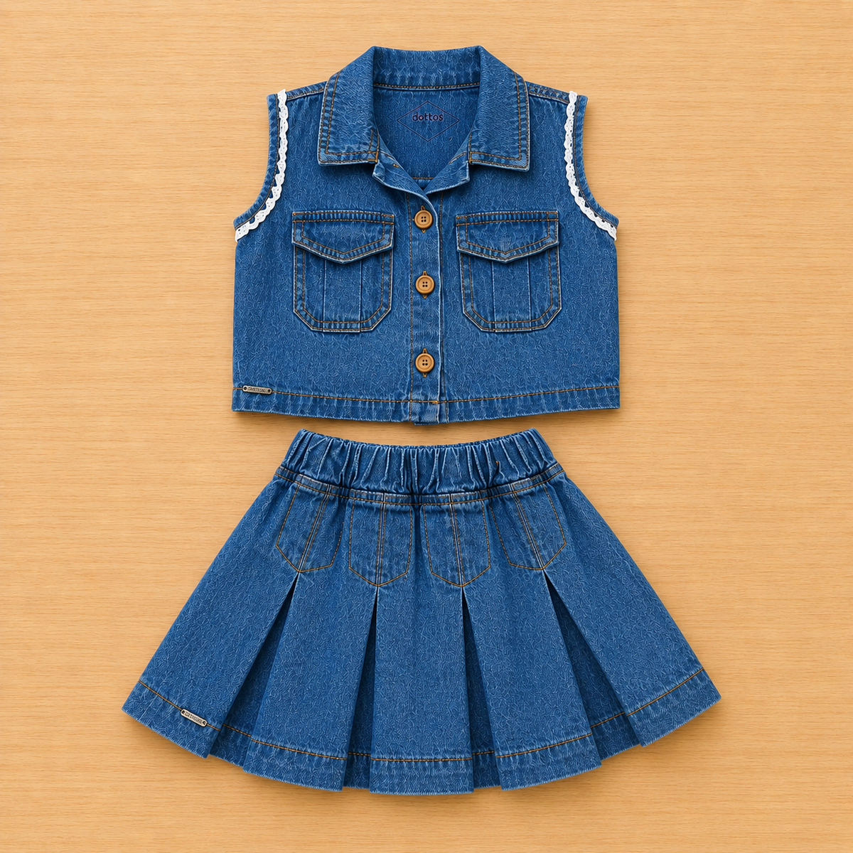 CONJUNTO JEANS LOL