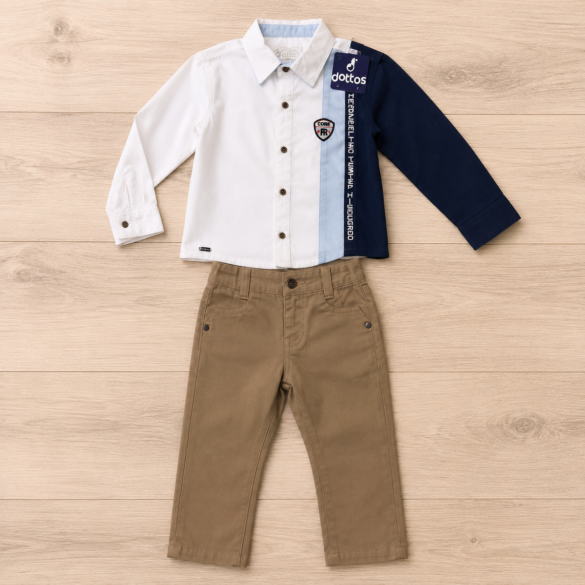 CAMISA ML-PANTALON APT
