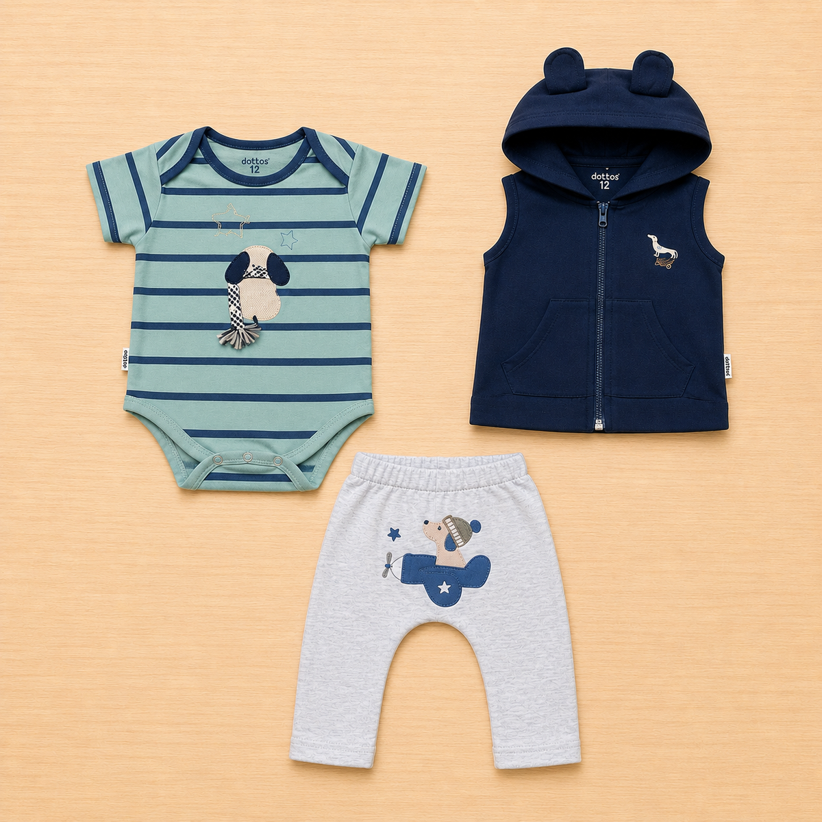 CONJUNTO WOOF BOY