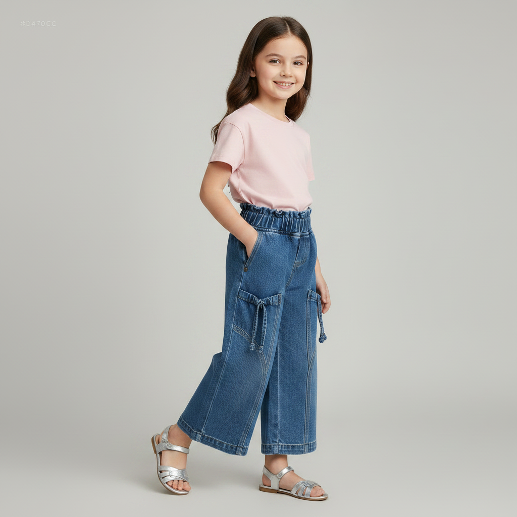 Pantalón Jeans Isa con postura natural