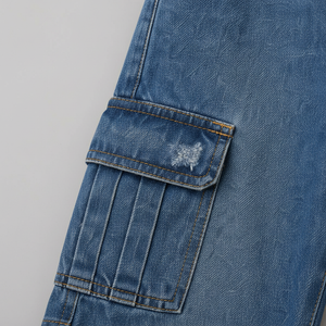 Pantalon Jeans Cargo - Foto 3