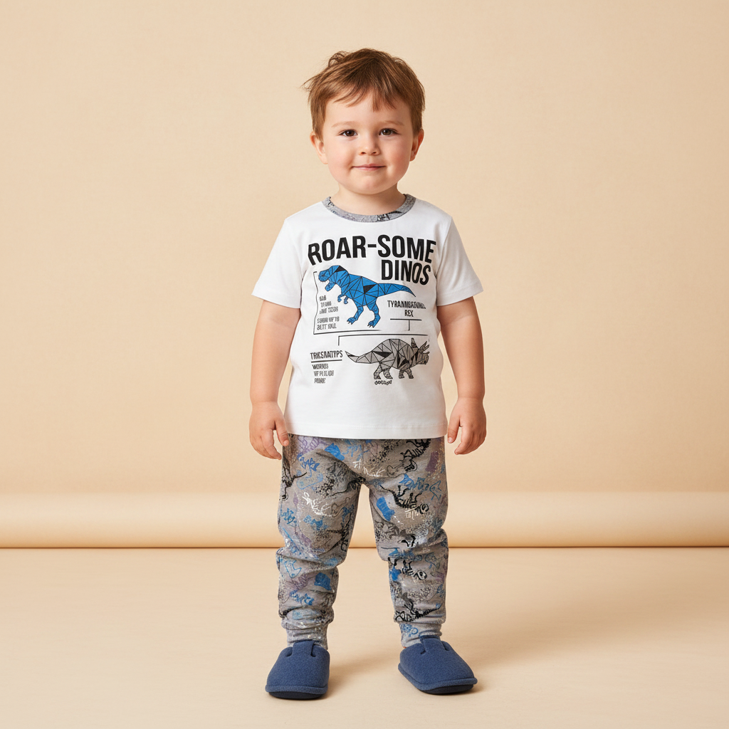 Pijama Boy Roar Foto 1