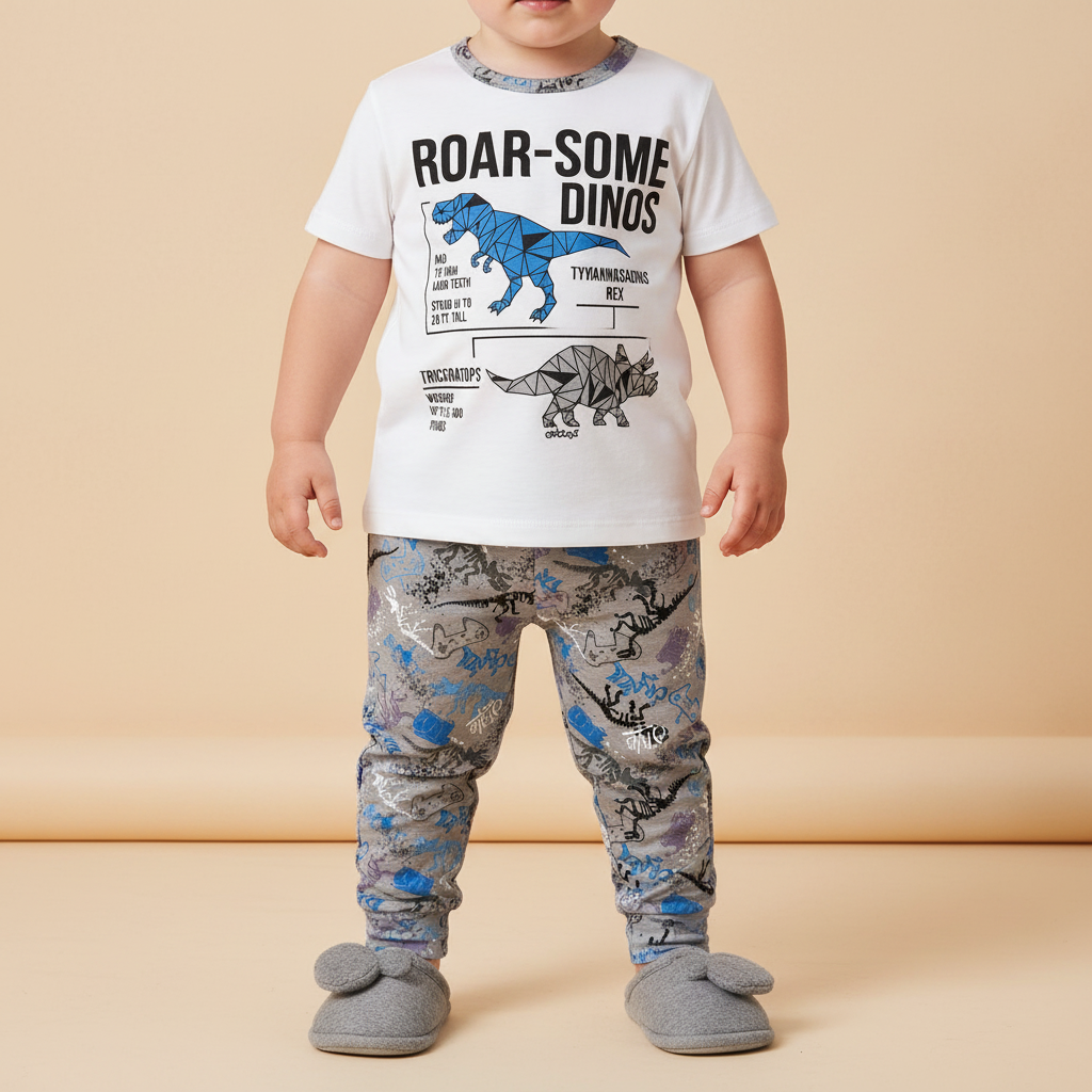 Pijama Boy Roar Foto 2