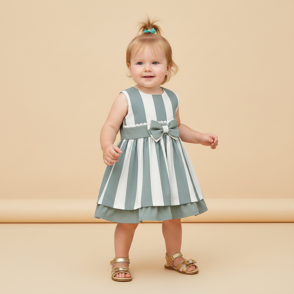 Vestido Baby Bri Verde - Foto 1
